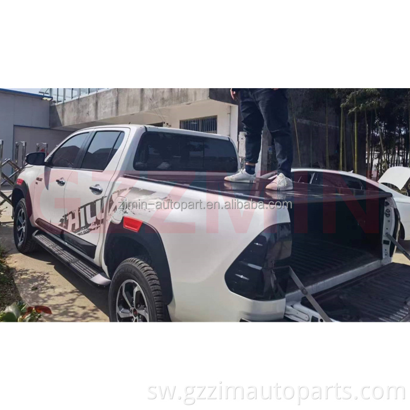 Jalada mpya la kuwasili mara tatu ngumu mara tatu ya kifuniko cha tonneau inafaa kwa to-ota hilux revo rocco